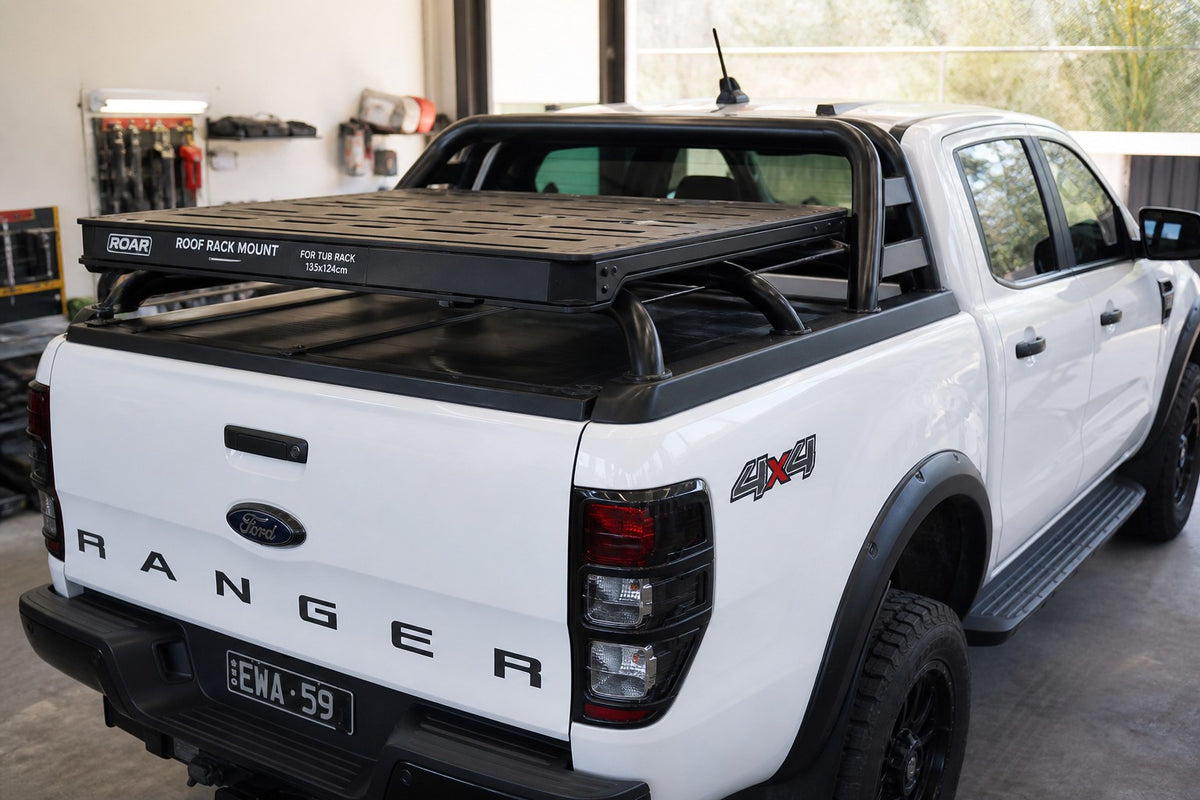 Roar 4x4 roof rack mount for tub rack 135x124cm