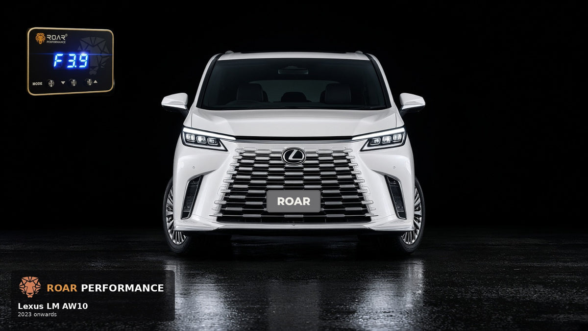 Lexus LM AW10 · 2023 onwards — night hero