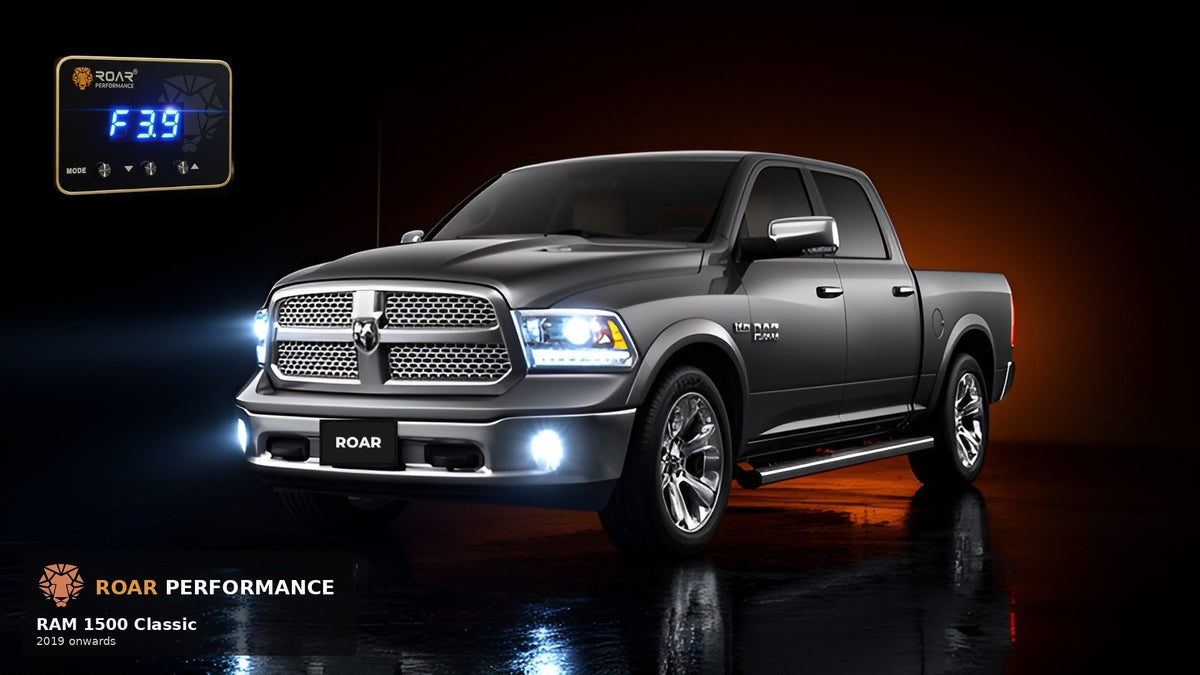 RAM 1500 Classic 2019 onwards with Roar throttle controller