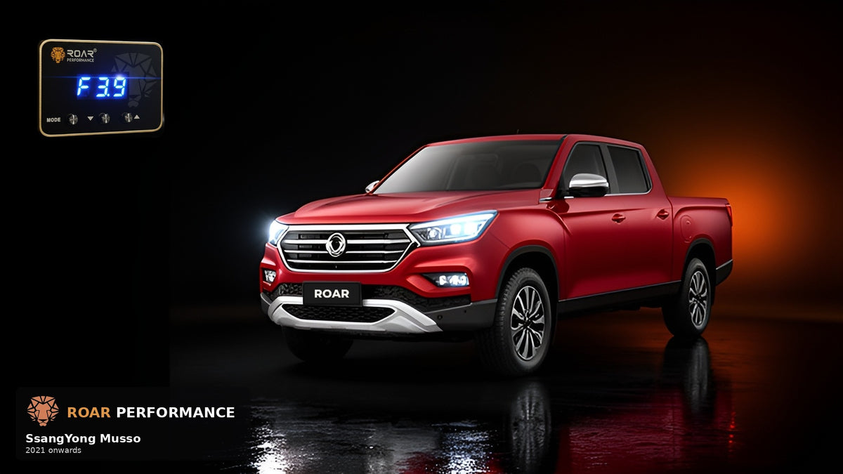 SsangYong Musso 2021 onwards with Roar throttle controller