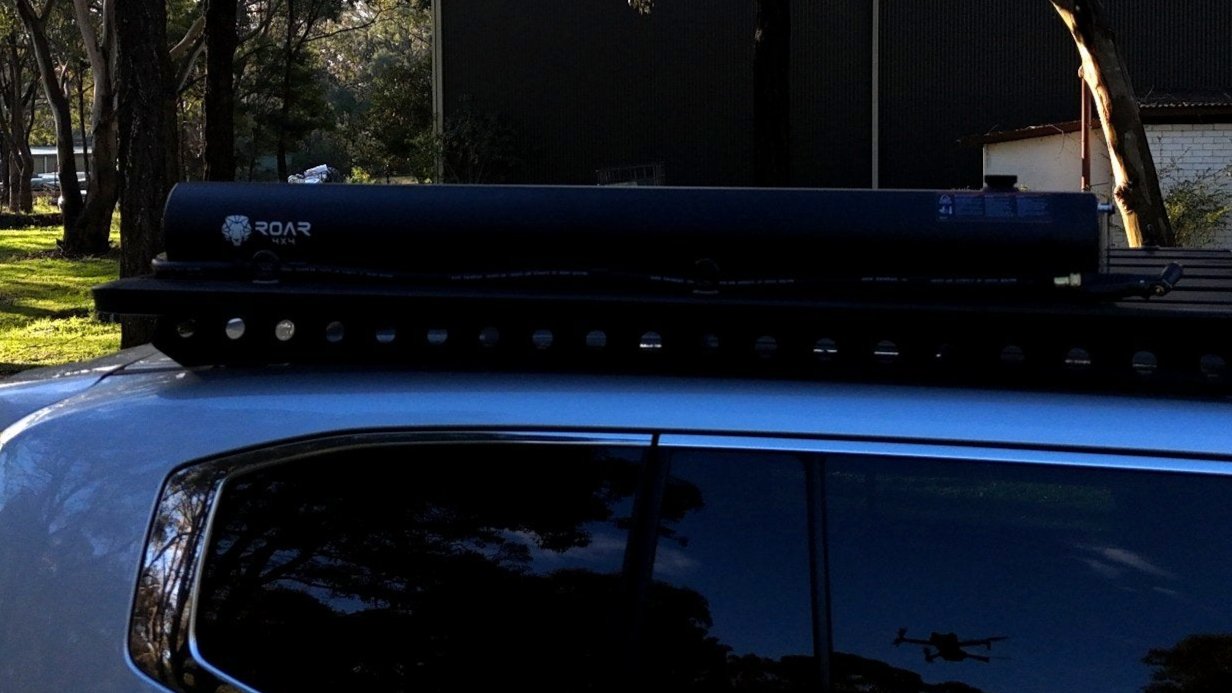 Roar4x4 26 Litre 4WD Pressurised Water Tank - Durable Aluminium Storage for Off-Roading