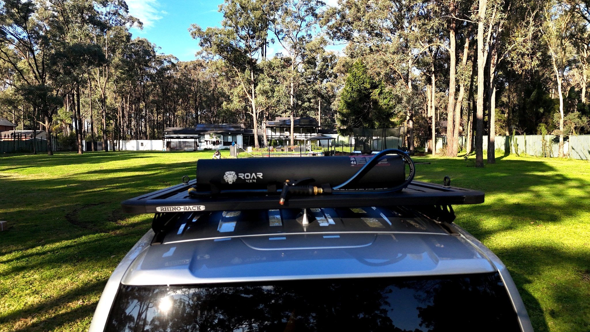 Roar4x4 15Litre 4WD Pressurised Water Tank - Durable Aluminium Storage for Off-Roading