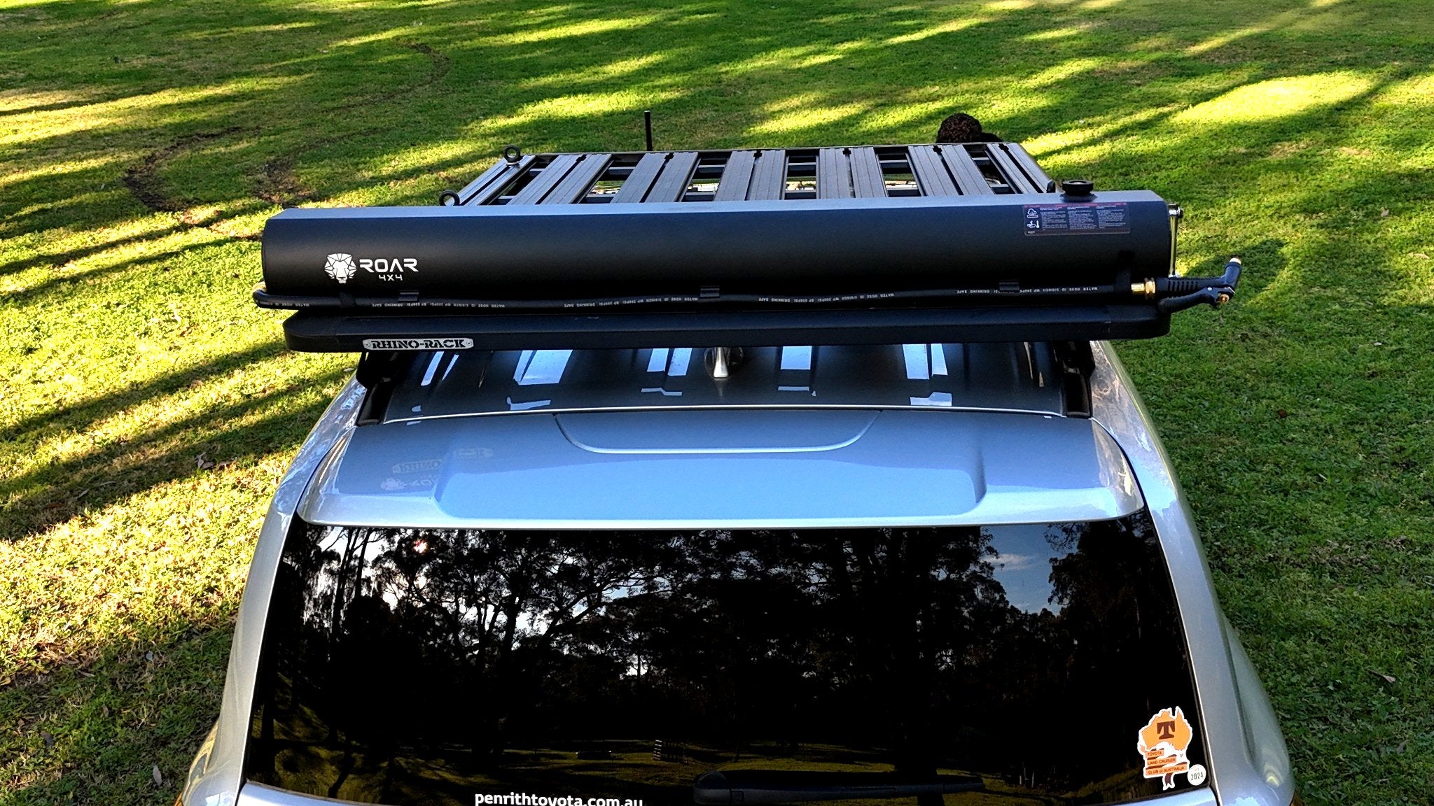 Roar4x4 26 Litre 4WD Pressurised Water Tank - Durable Aluminium Storage for Off-Roading