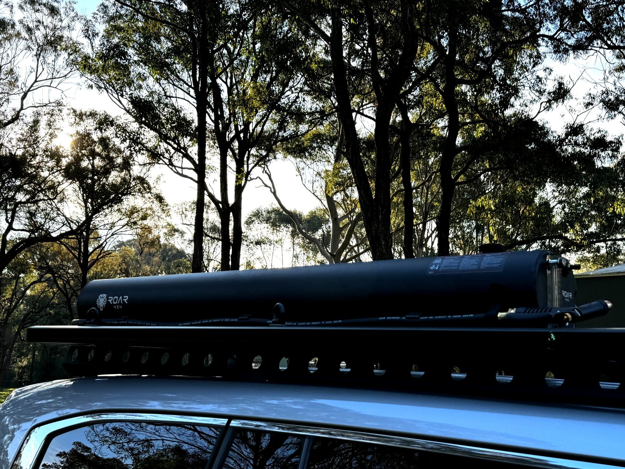 Roar4x4 26 Litre 4WD Pressurised Water Tank - Durable Aluminium Storage for Off-Roading