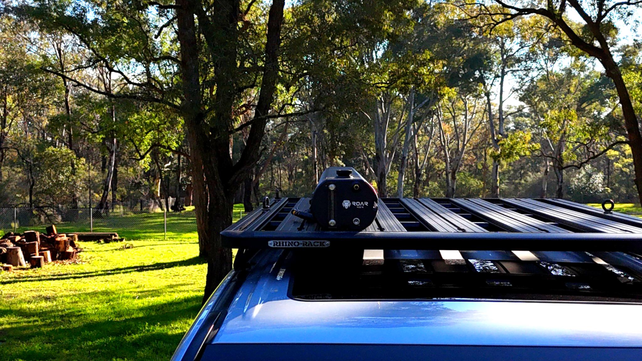 Roar4x4 35 Litre 4WD Pressurised Water Tank - Durable Aluminium Storage for Off-Roading