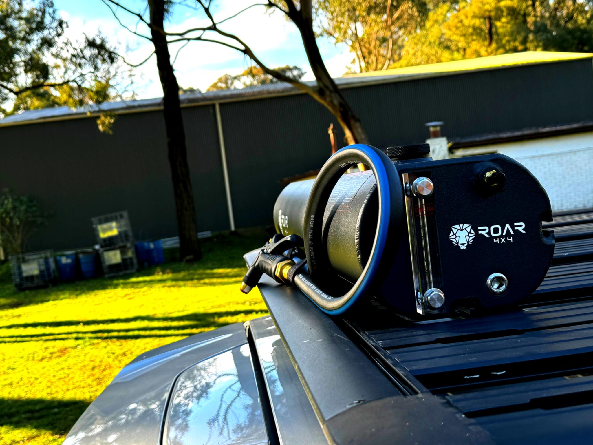 Roar4x4 35 Litre 4WD Pressurised Water Tank - Durable Aluminium Storage for Off-Roading