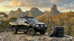 Roar 4x4 DX189 17x9 Matte Black Alloy Wheel - Fitted on Vehicle