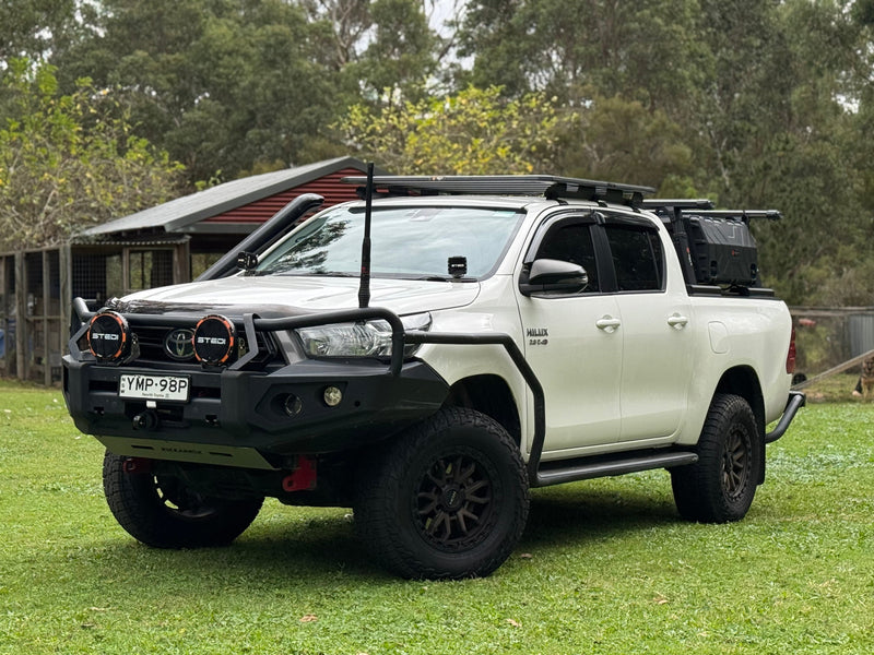 Roar 4x4 Roar 4x4 Aluminium Roof Rack Platform for Toyota Hilux N80 (2015+) - Dual Mount System - Image 1