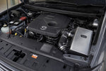 Mazda BT-50 TF engine bay with Roar 4x4 aluminium airbox fitted
