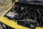 Suzuki Jimny engine bay with Roar 4x4 aluminium airbox fitted