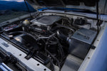 Nissan Patrol GU engine bay with Roar 4x4 aluminium airbox fitted