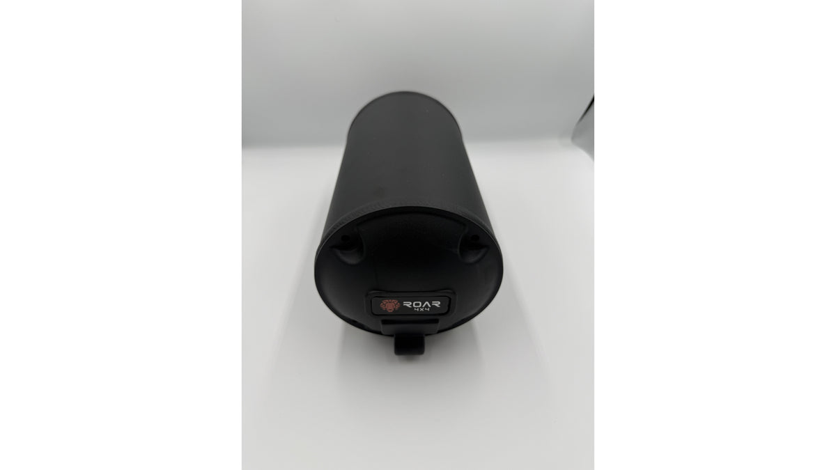 Roar 4x4 matte black air tank, end-cap logo horizontal