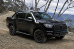 Crystal Black GWM Cannon with stainless Roar 4x4 snorkel fitted