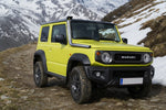 Kinetic Yellow Suzuki Jimny with stainless Roar 4x4 snorkel fitted
