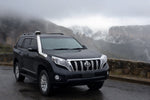 Ebony Prado 150 with stainless Roar 4x4 snorkel fitted