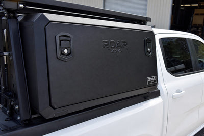 Roar 4x4 Side Storage Box for Tub Rack — Dual Cab Ute