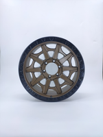 Roar 4x4 DX189 17x9 Matte Black Alloy Wheel - Set Overview
