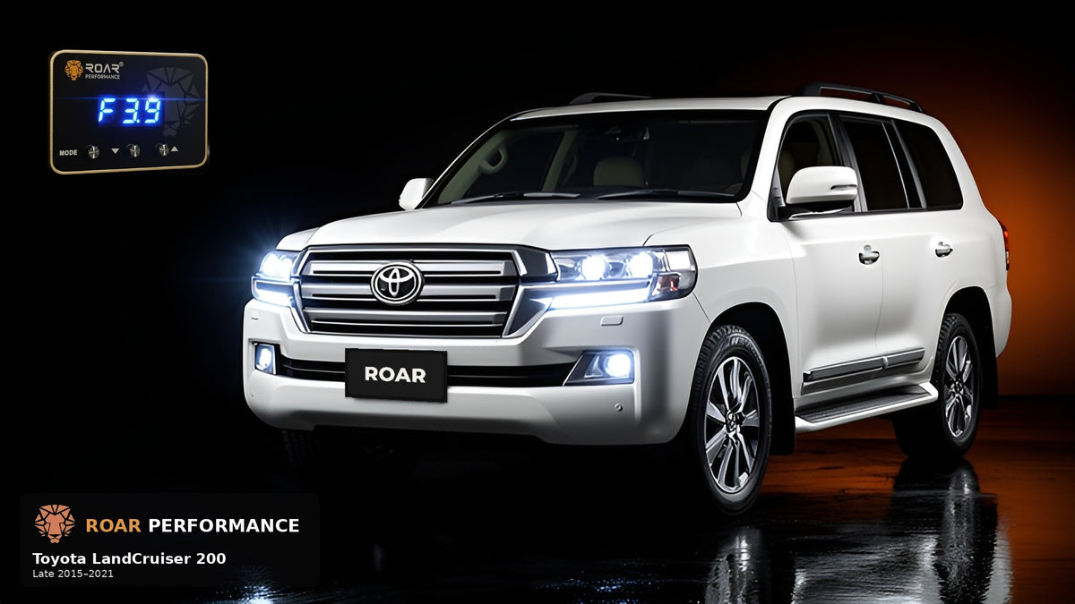 Toyota LandCruiser 200 late 2015-2021 with Roar throttle controller