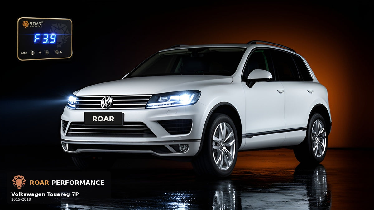 Volkswagen Touareg 7P 2015-2018 with Roar throttle controller