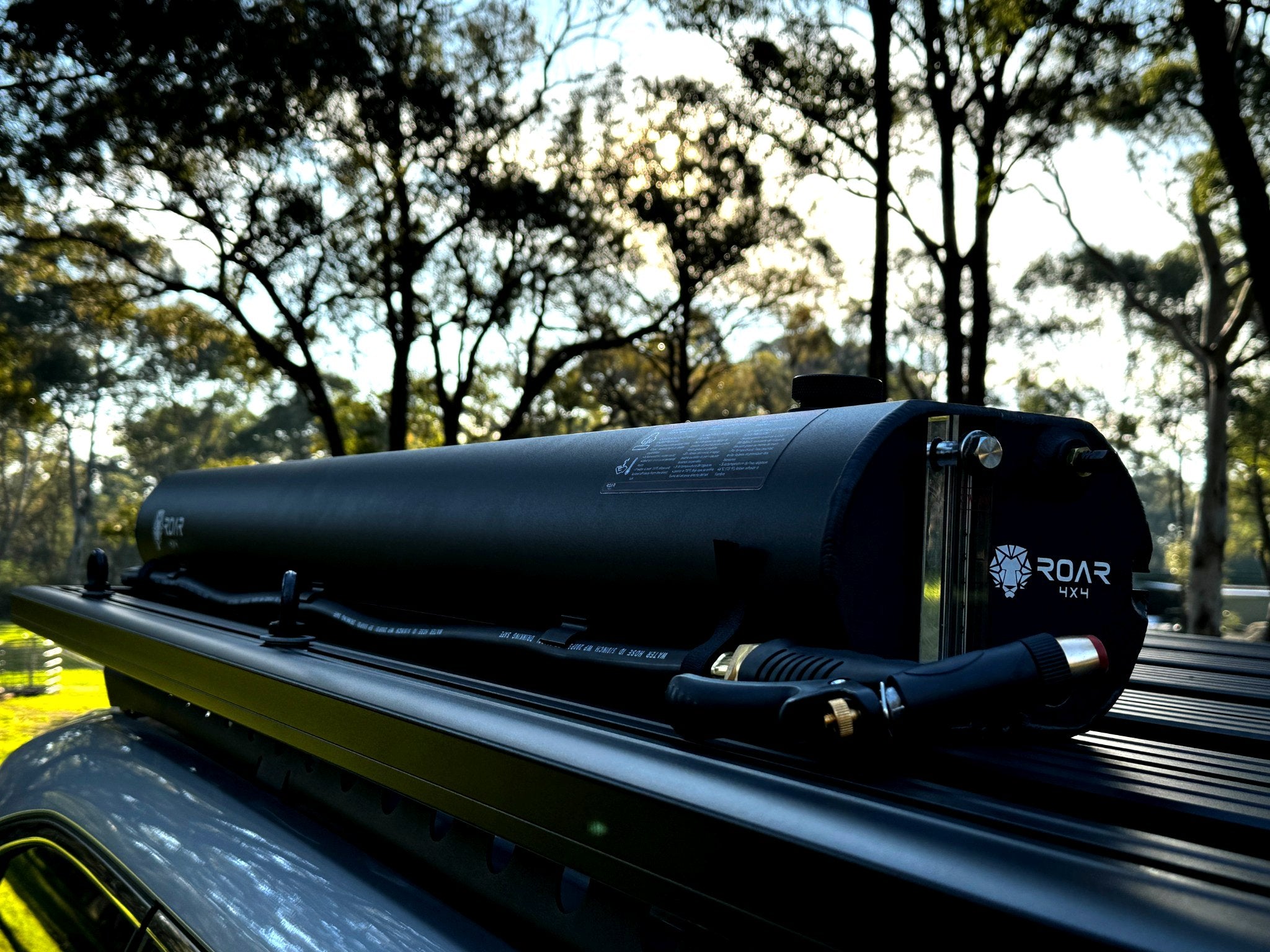 Roar4x4 26 Litre 4WD Pressurised Water Tank - Durable Aluminium Storage for Off-Roading