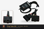 Plug type 510 — Jeep Gladiator · 2020–2024 — clear side-inset studio — please match to confirm your vehicle