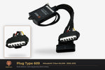Plug type 609 — Mitsubishi Triton ML/MN · 2005–2015 — please match to confirm your vehicle