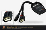 Plug type 715 — Ford Everest NextGen · 2022 onwards — clear side-inset studio — please match to confirm your vehicle