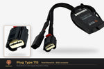 Plug type 715 — Ford Maverick · 2022 onwards — clear side-inset studio — please match to confirm your vehicle