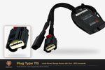 Plug type 715 — Land Rover Range Rover 4th Gen · 2012 onwards — clear side-inset studio — please match to confirm your vehicle
