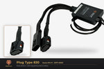 Plug type 830 — Isuzu MU-X · 2017–2020 — clear side-inset studio — please match to confirm your vehicle