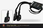 Plug type 830 — Isuzu MU-X · Mar 2025 onwards — clear side-inset studio — please match to confirm your vehicle