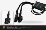 Plug type 830 — Toyota Prado J150 · 2021–2023 — clear side-inset studio — please match to confirm your vehicle