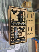 Roar 4x4 tub rack kit — branded uprights in packing tray
