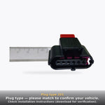 Plug type 201 — please match to confirm your vehicle. Check installation instructions (download for verification).