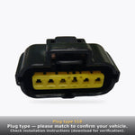 Plug type 518 — please match to confirm your vehicle. Check installation instructions (download for verification).