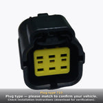 Plug type 715 — please match to confirm your vehicle. Check installation instructions (download for verification).