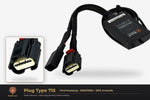 Plug type 715 — Ford Mustang · S650 · 2024 onwards — clear side-inset studio